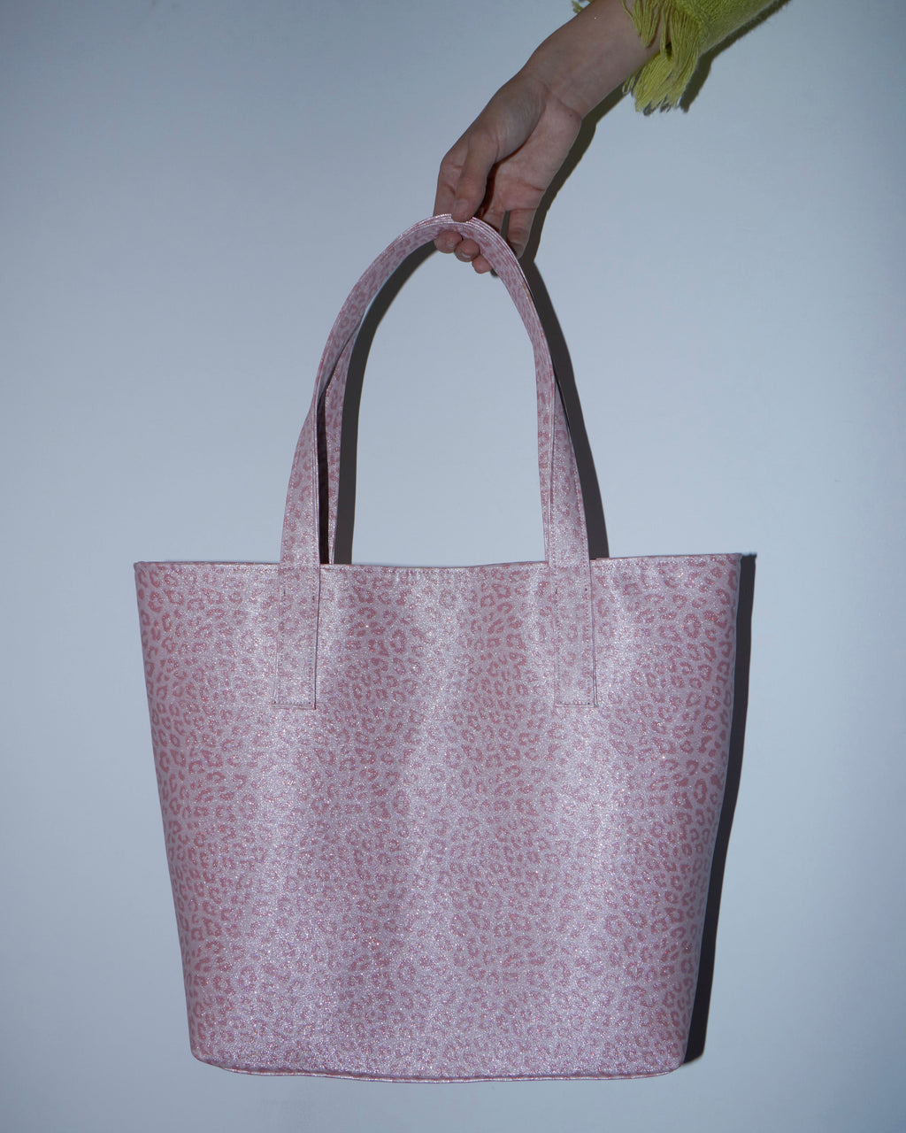 Tote Cheetah en Baby Pink