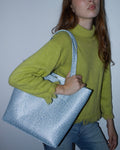 Tote Cheetah en Celeste