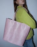 Tote Cheetah en Baby Pink
