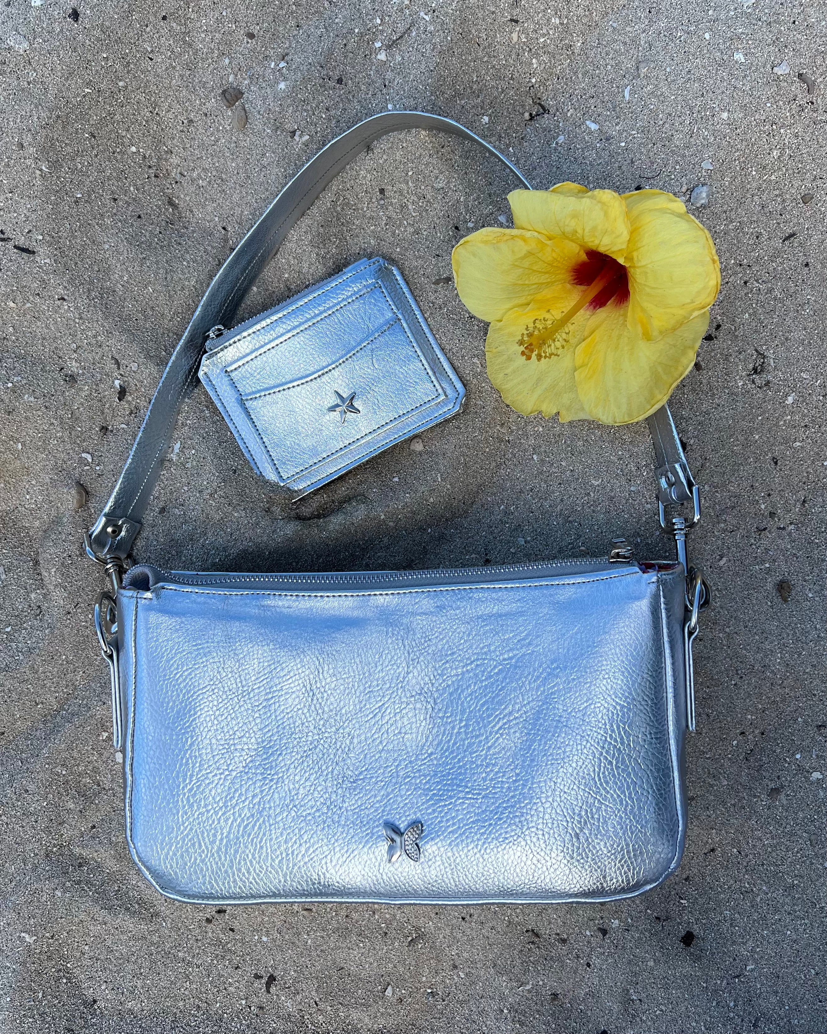 Mini Bag Plateada