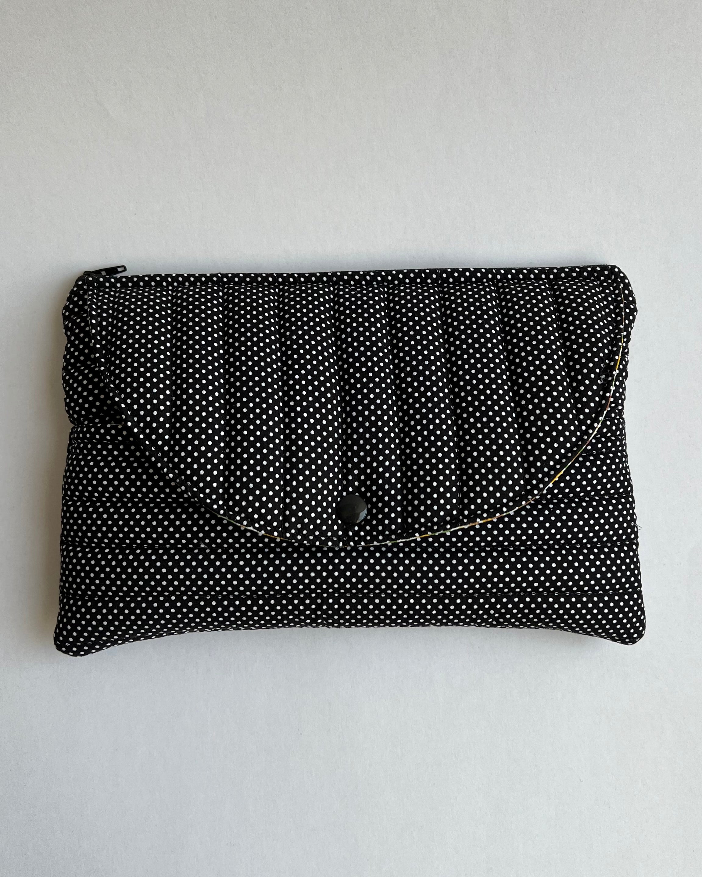 Mini Estuche Polka Dot Negro