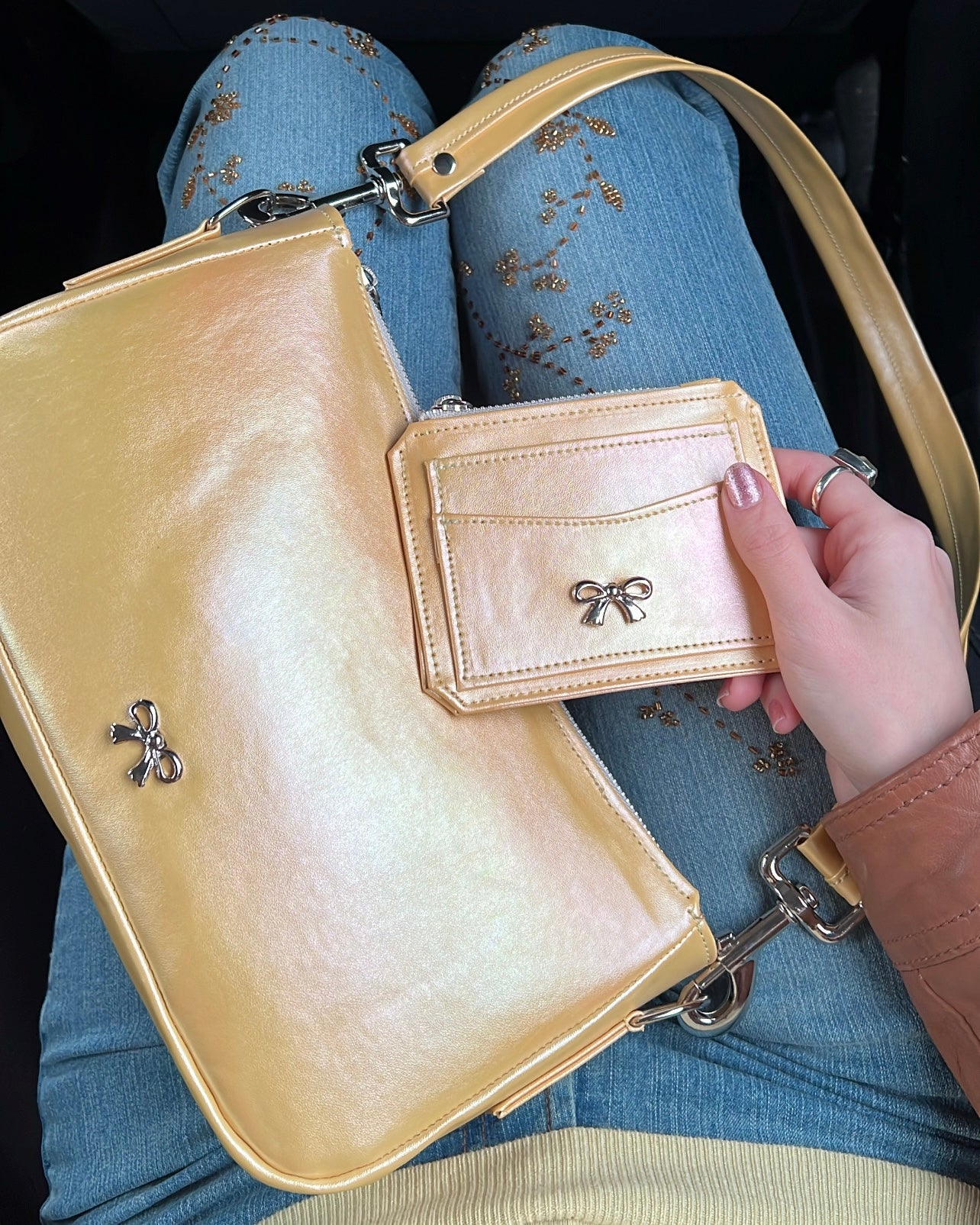 Mini Bag en Butter Yellow